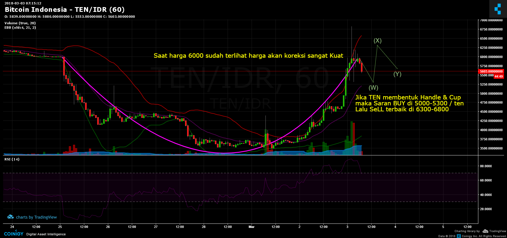 Chart Bitcoin Indonesia